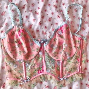 Swaying rose bustier - For Love and Lemons